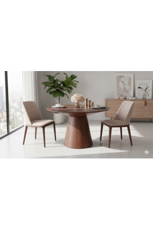 Kona Yemek Masası - Walnut (Ceviz)