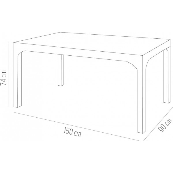 Holiday Troya 6 Kişilik Rattan Masa & Sandalye Seti