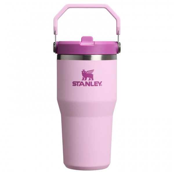 Stanley IceFlow™ Flip Straw Tumbler Pipetli Termos | 0.6L | Cherry Blossom
