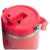 Stanley IceFlow™ Flip Straw Tumbler Pipetli Termos | 0.6L | Hot Coral