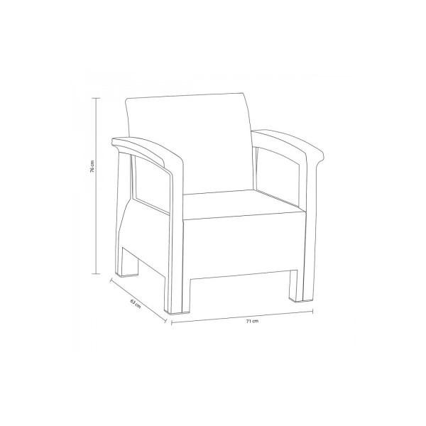 Holiday Amazon 5'li Bahçe Seti