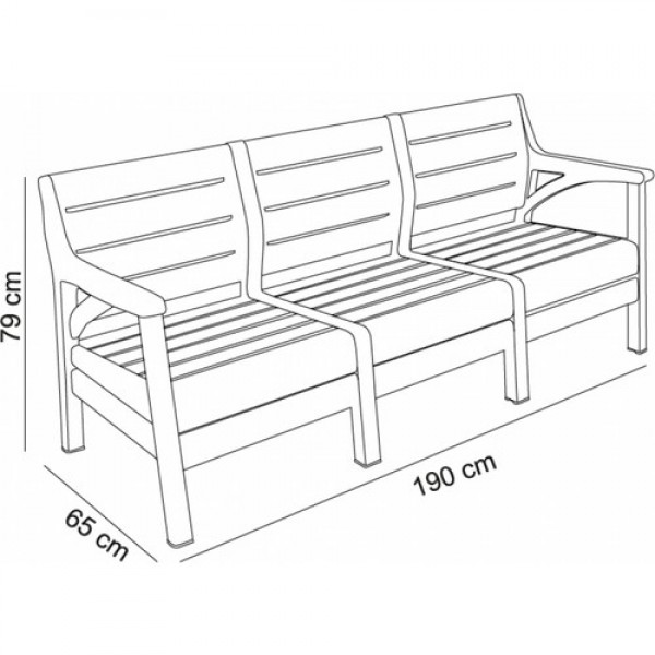Holiday Hawaii 5’li Oturma Seti