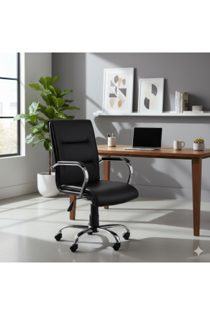 Mini Müdür Koltuğu - Siyah 