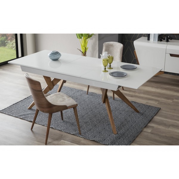 Royal Ekru Yemek Masası